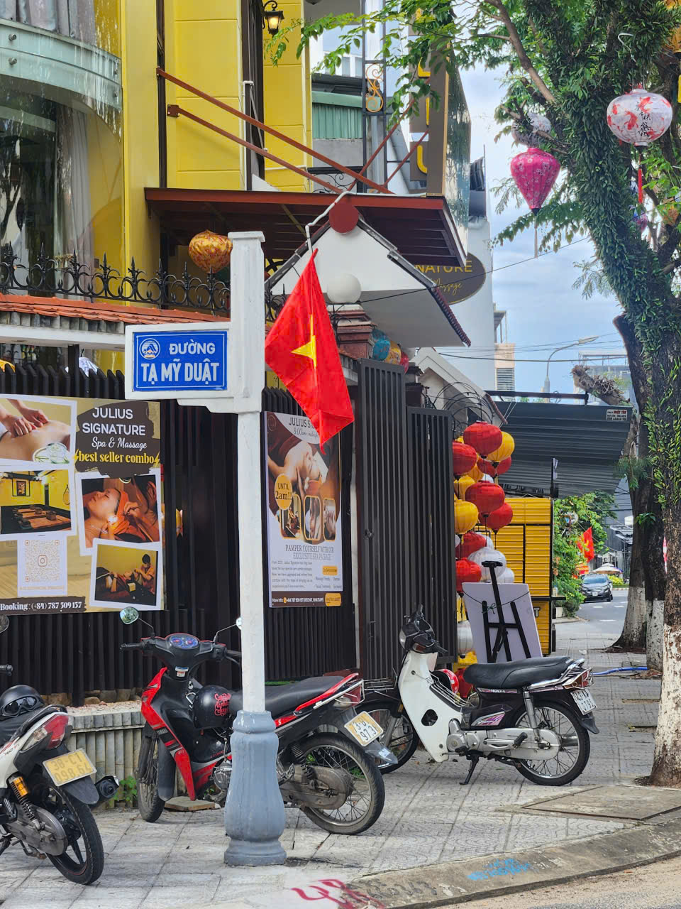 đường Tạ Mỹ Duật tại thành phố Đà Nẵng 