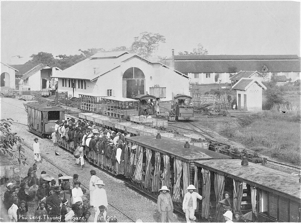 Ga Phủ Lạng Thương vào năm 1900