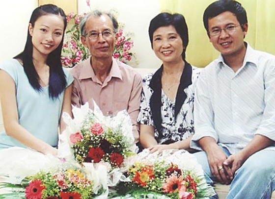 Gia đình vợ chồng GS.TS.NSND-Tạ Bôn-Kim Dung
