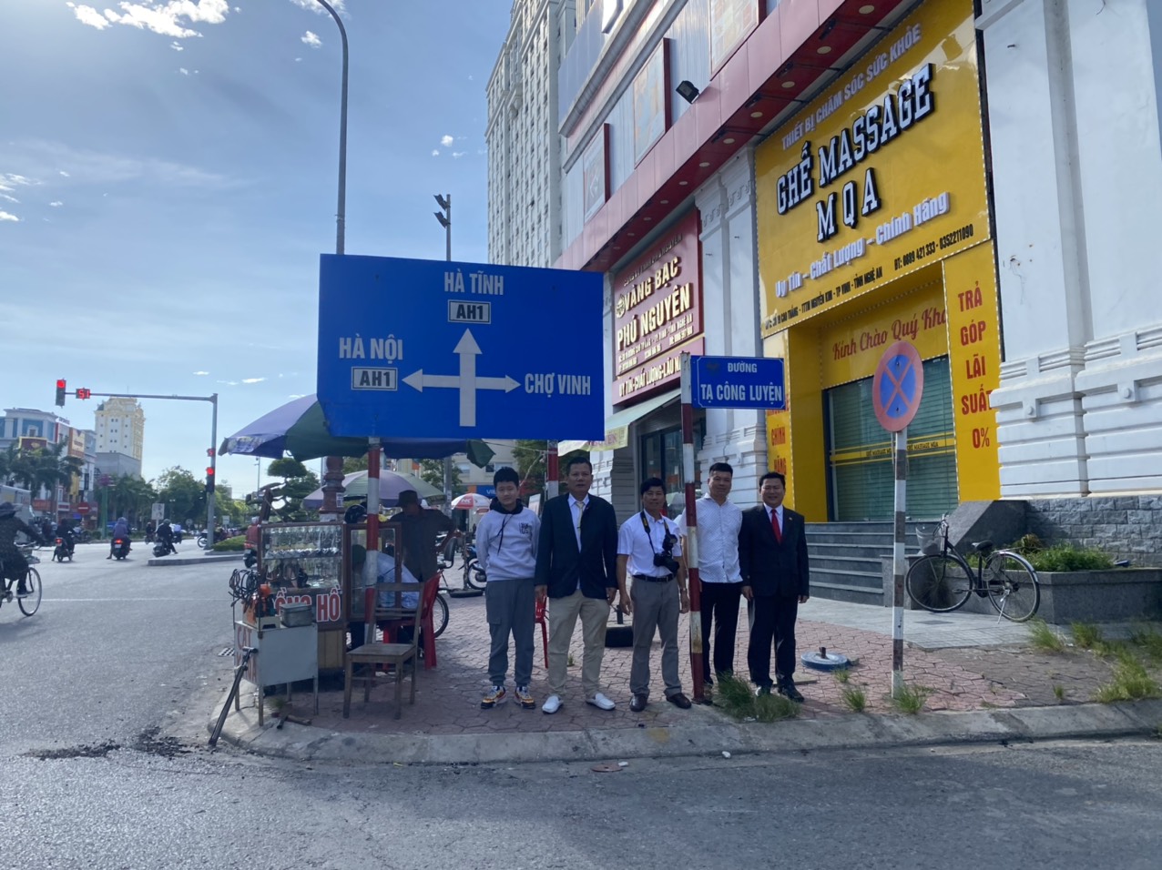 Đường được mang tên Tướng công Tạ Công Luyện