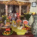 Chính Cung Thờ Hai Cụ Tổ Họ Tạ Từ đường Làng Đa Phú